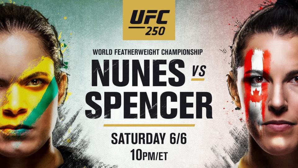 Watch Amanda Nunes vs. Felicia Spencer Full Fight Video Highlights - UFC 250