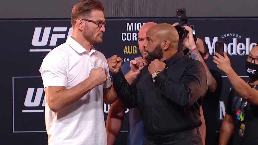 (VIDEO) See How The Staredown Between Miocic and Cormier Went!