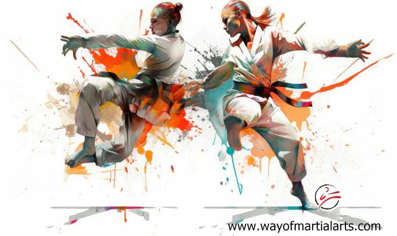 taekwondo schools, original illustration