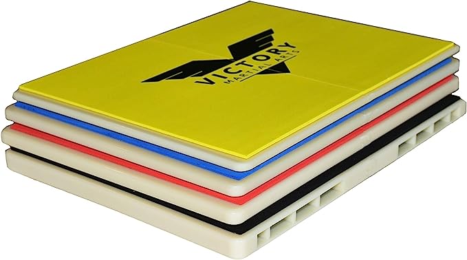 Best karate boards, a staple in martial art practice, intended to illustrate the tangible elements of karate training. "Best karate boards are shown, demonstrating the board's firm composition suitable for repetitive striking exercises