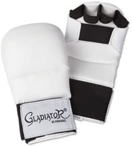 High-performance Pro-Force karate sparring gloves engineered for excellence. With their superior craftsmanship, these gloves offer a perfect balance of comfort and durability. Designed for martial arts enthusiasts, this karate mitts ensure optimal performance and safety.