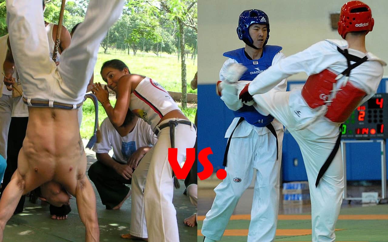 Capoeira vs Taekwondo Differences