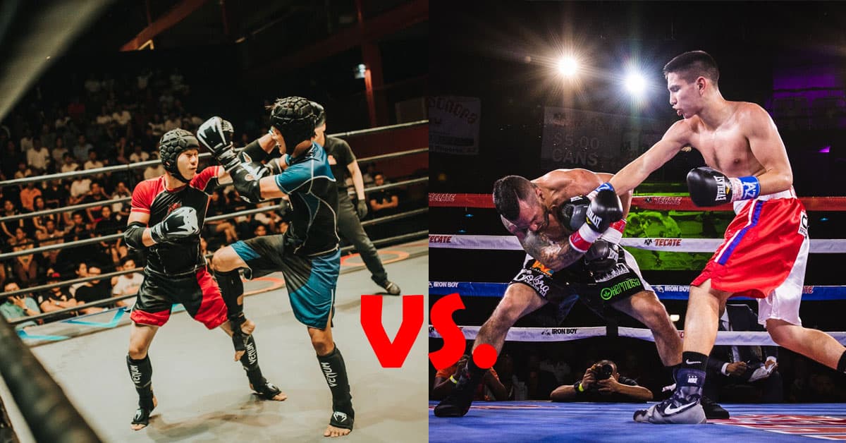 Kickboxing vs Boxing Differences