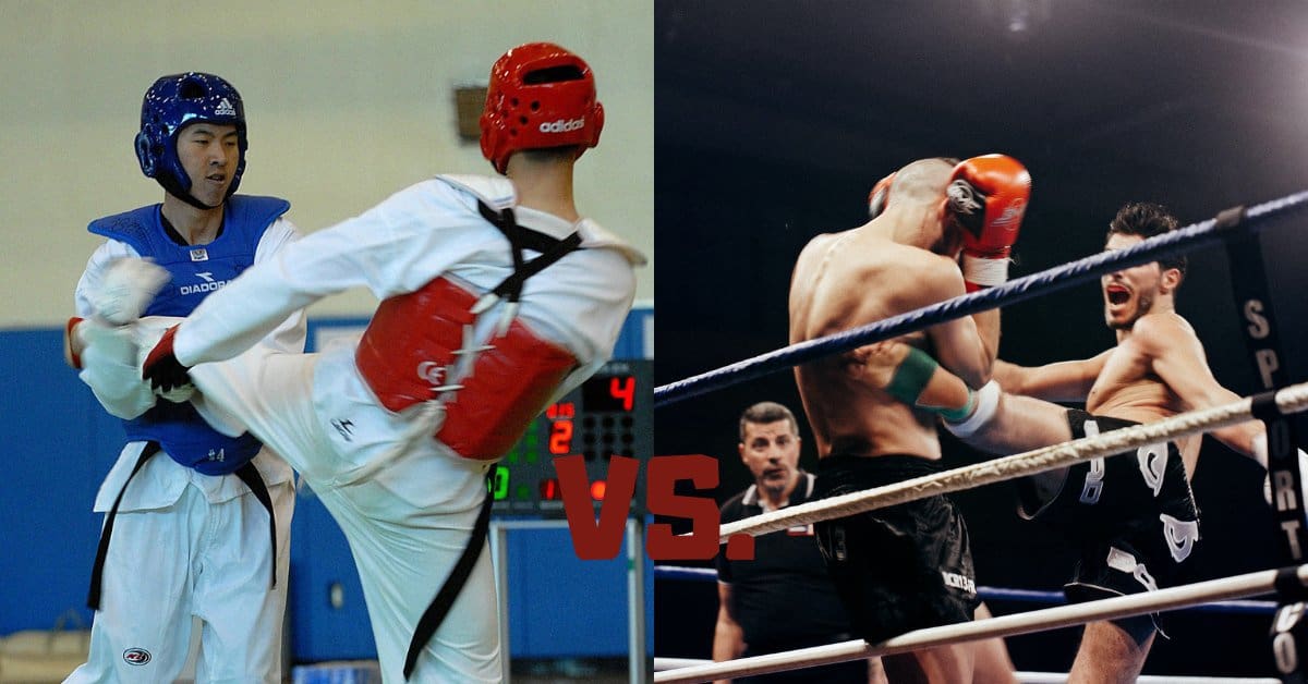 Taekwondo vs. Kickboxing Differences