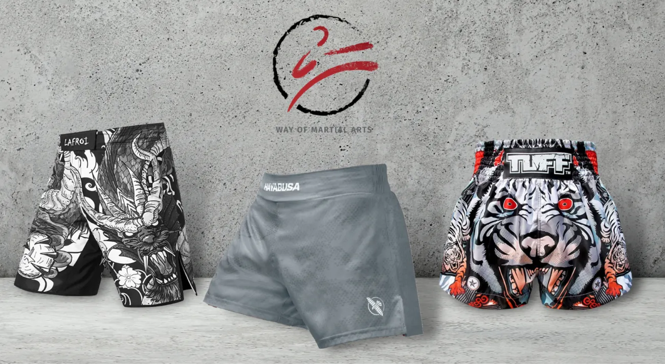 Premium kickboxing shorts for upgrading your training gear. Exceptionally comfortable and durable, designed with high-quality materials. Ensures a perfect fit for all sizes, ideal for kickboxing training and sparring. Kickboxing shorts made by Hayabusa, Lafroy, Tuff sports.