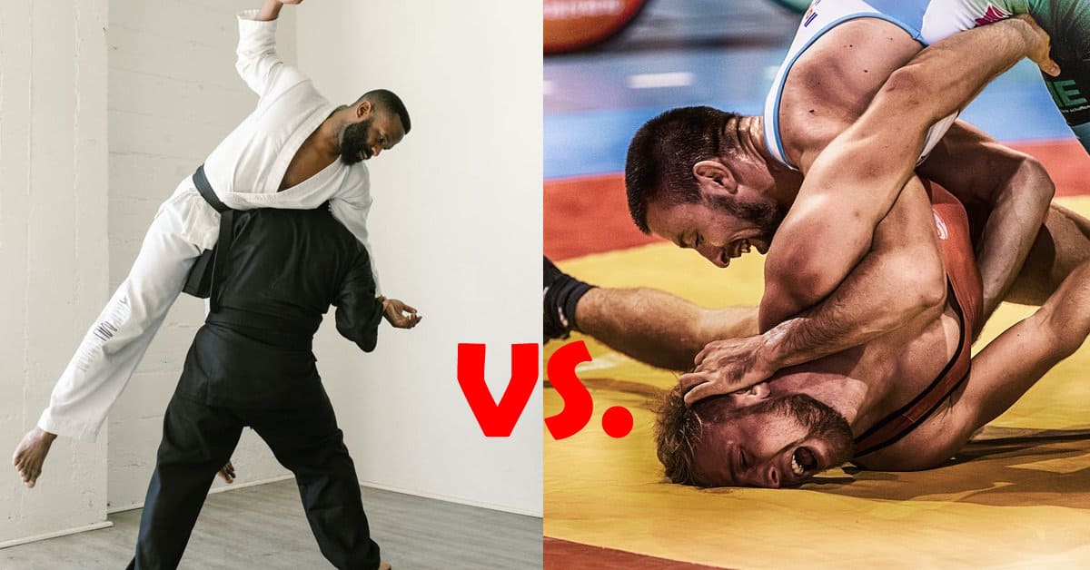 judo vs wrestling