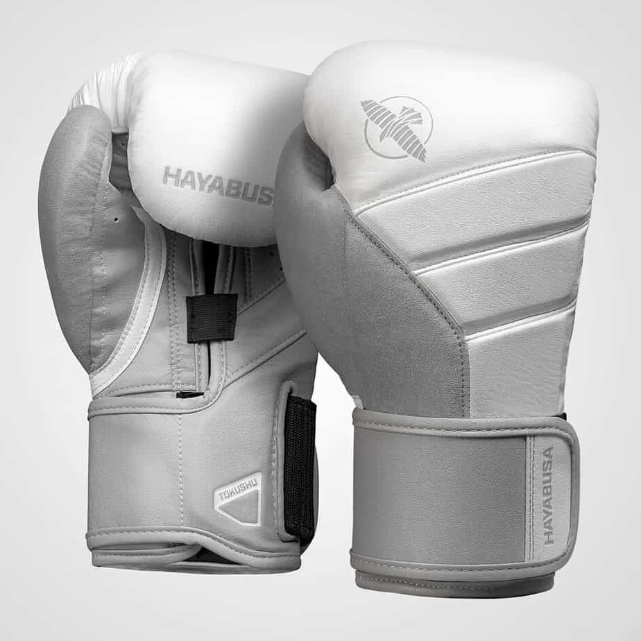 Premium boxing gloves by Hayabusa built for durability and comfort. These gloves feature a 14 oz weight, making them the best boxing gloves for boxing and sparring. Made with high-quality materials, they offer excellent protection and are highly rated in boxing glove reviews.