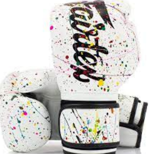 Durable women's boxing gloves crafted with top-quality materials. Designed by Fairtex for optimal performance and protection during sparring sessions and punching workouts. Ideal choice for female boxers seeking reliable boxing gloves