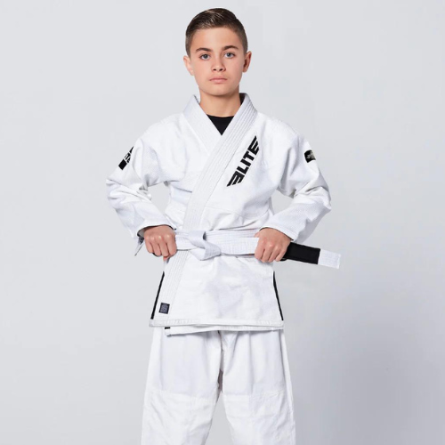 Best Premium BJJ Gi designed by Elite for kids passionate about Brazilian Jiu Jitsu. This high-quality gi offers exceptional comfort, durability, and freedom of movement. Perfect kimono for childs for training and competitions, it is among the best BJJ Gis available