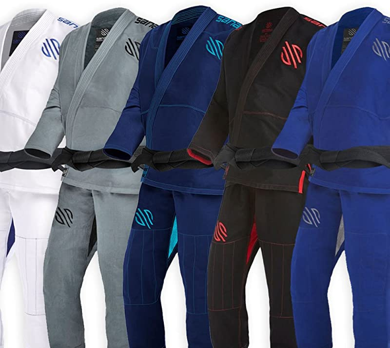 Durable Best BJJ Gi designed by Sanabul for excellence in Brazilian Jiu Jitsu. Constructed with premium materials, this gi offers optimal strength and flexibility. With its high-quality design, This kimono is considered one of the top BJJ Gis on the market. 
