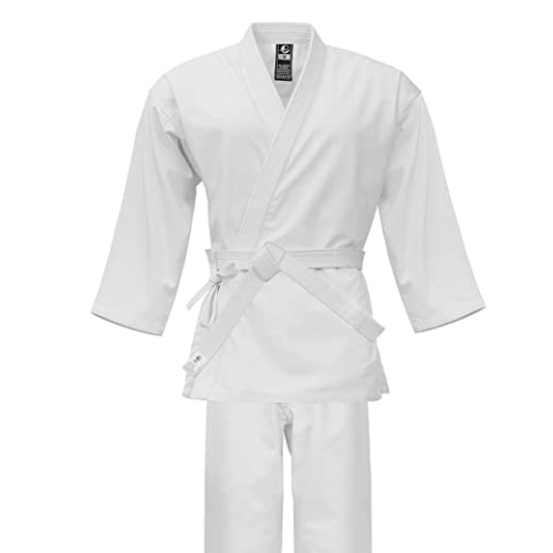 Best karate gi made with high-quality materials, displaying the ideal balance between versatility and comfort, an excellent addition to the collection of best karate uniforms.