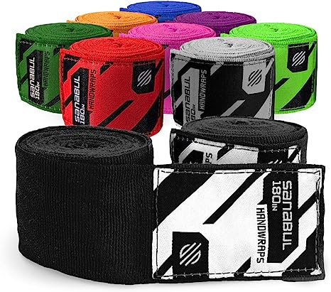 Foot wraps designed for kickboxing showcased on feet, displaying toe safeguarding, efficient wrapping procedure, and crucial foot support for combat sports.